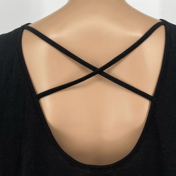 Adore Me Lace Trim Black Top Size M - Picture 6 of 8